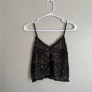 BKE Black Lace Camisole